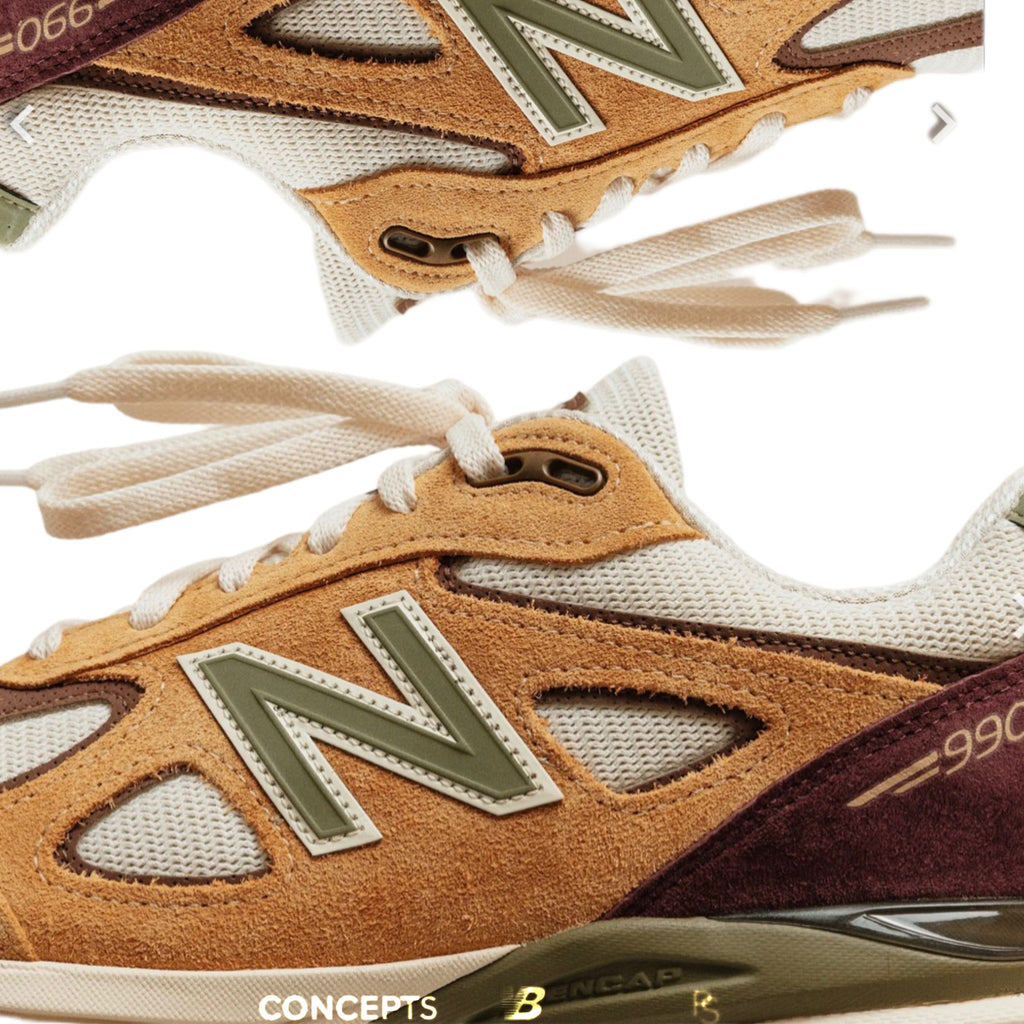 Concepts x New Balance 990v4 Patina