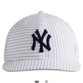Kith New Era New York Yankees YD Stripe 59Fifty Low Profile Fitted Hat White 2022 (USED)