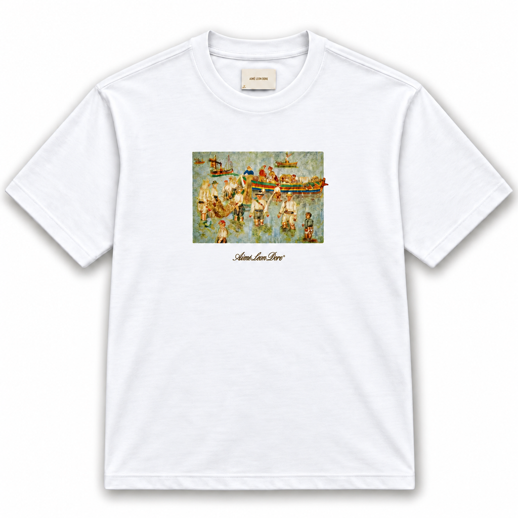 Aime Leon Dore Colonial Tee White 2022 (USED)
