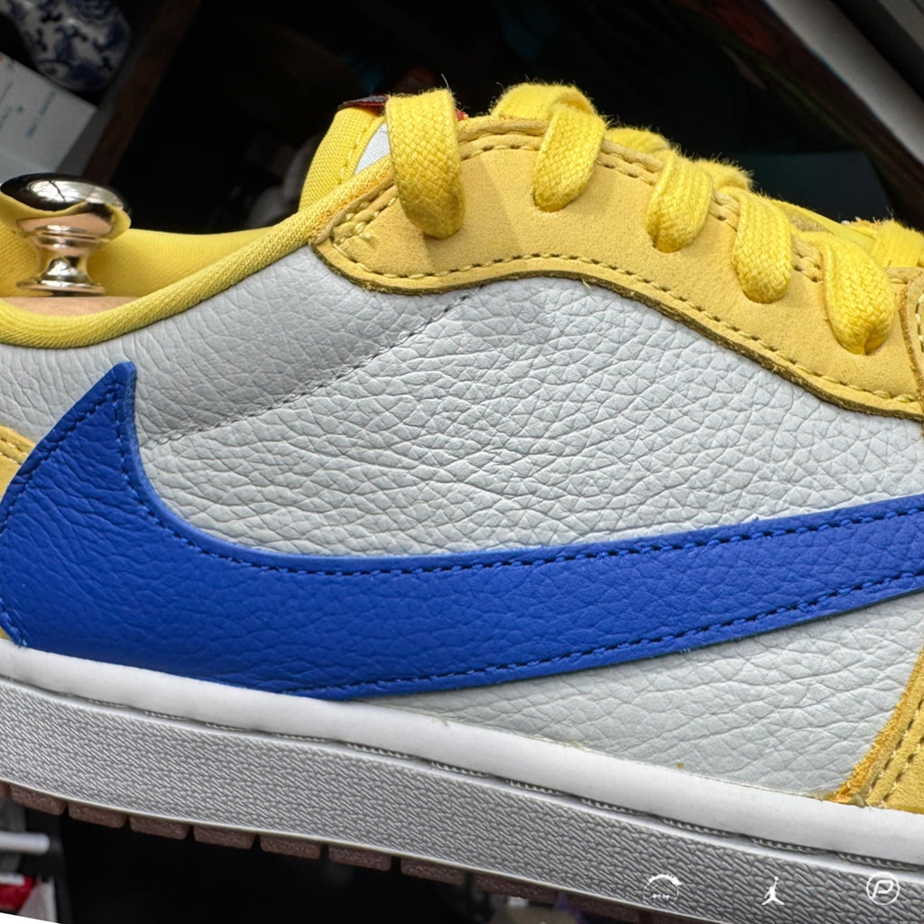 Travis Scott x Wmns Air Jordan 1 Retro Low OG Canary 2024 (USED)