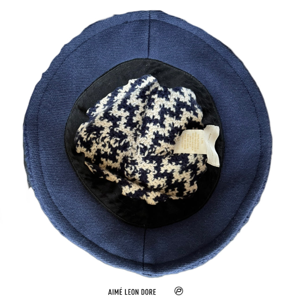 Aimé Leon Dore Crochet Bucket Hat Pristine/Blue 2024 (USED)