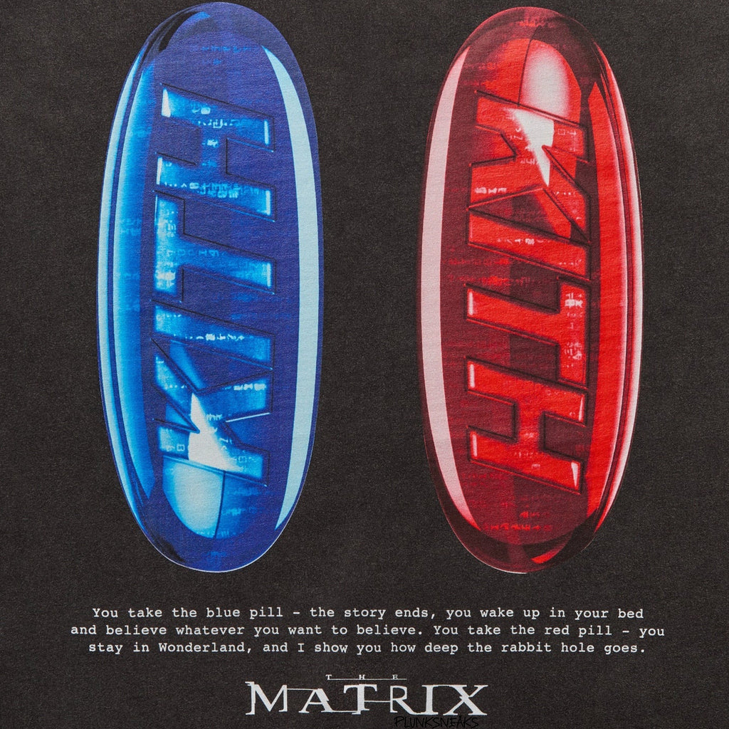 Kith for The Matrix Red Pill Blue Pill Long Sleeve Tee