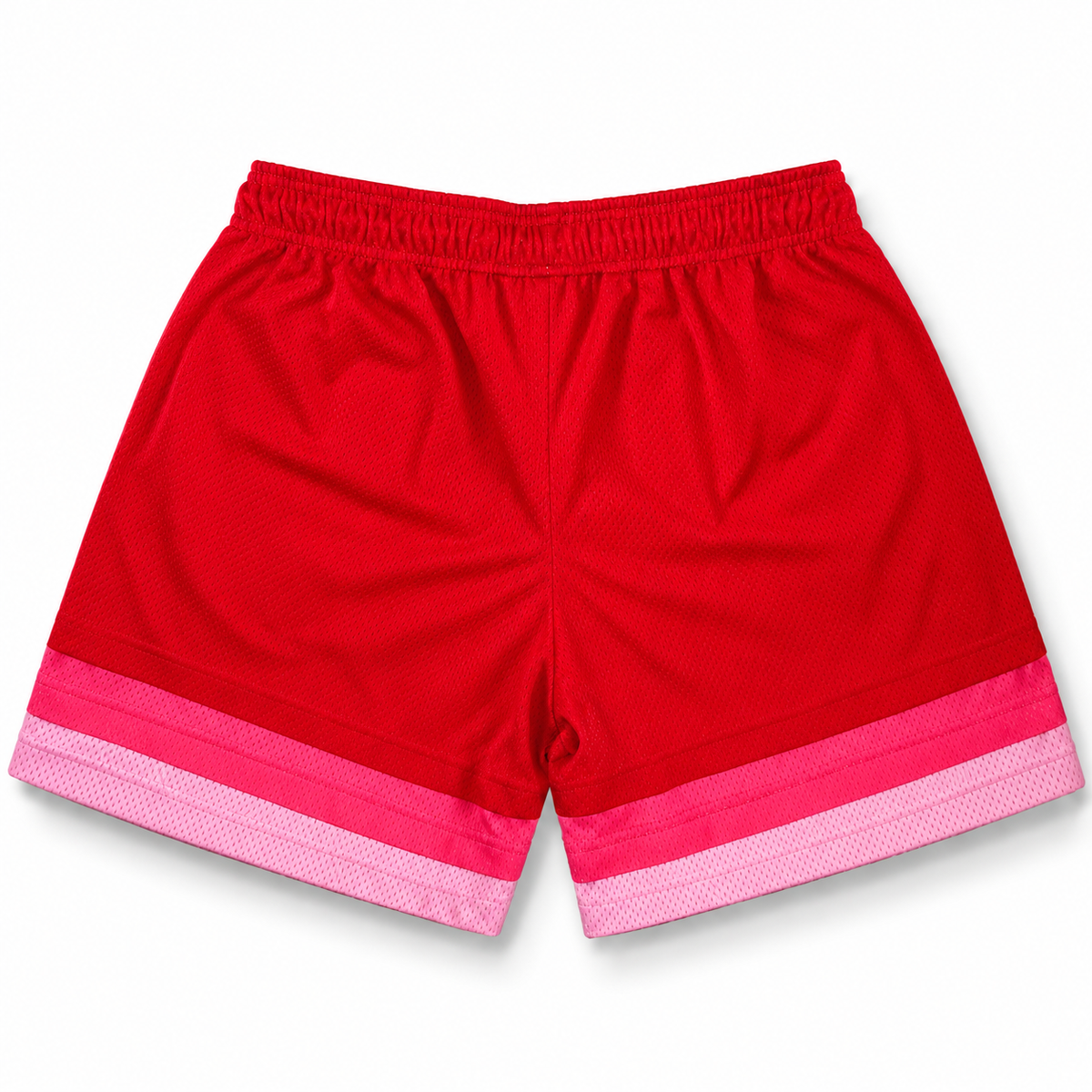 Bristol Studio Triple Hem Shorts Red Rose Pastel Pink 2022 (USED)