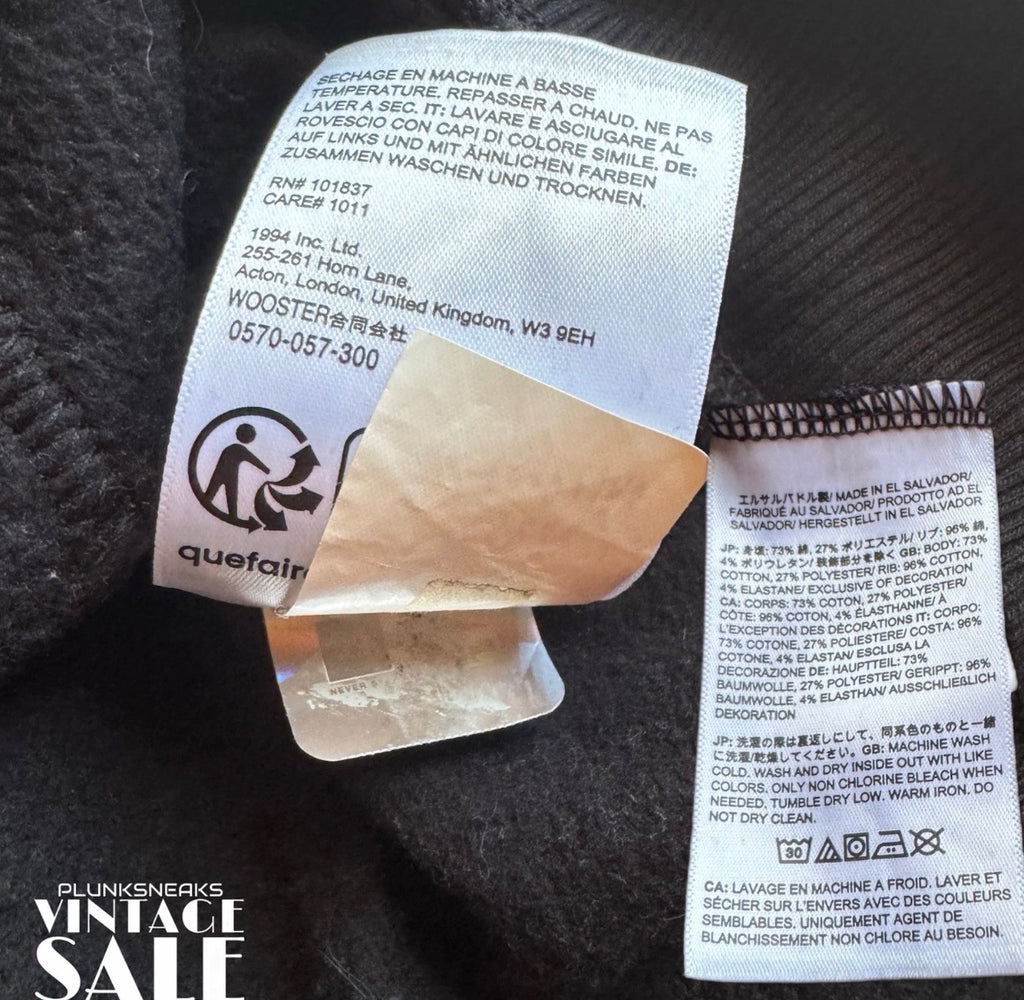Supreme The North Face Convertible Hooded Sweatshirt Black 2023 (USED)