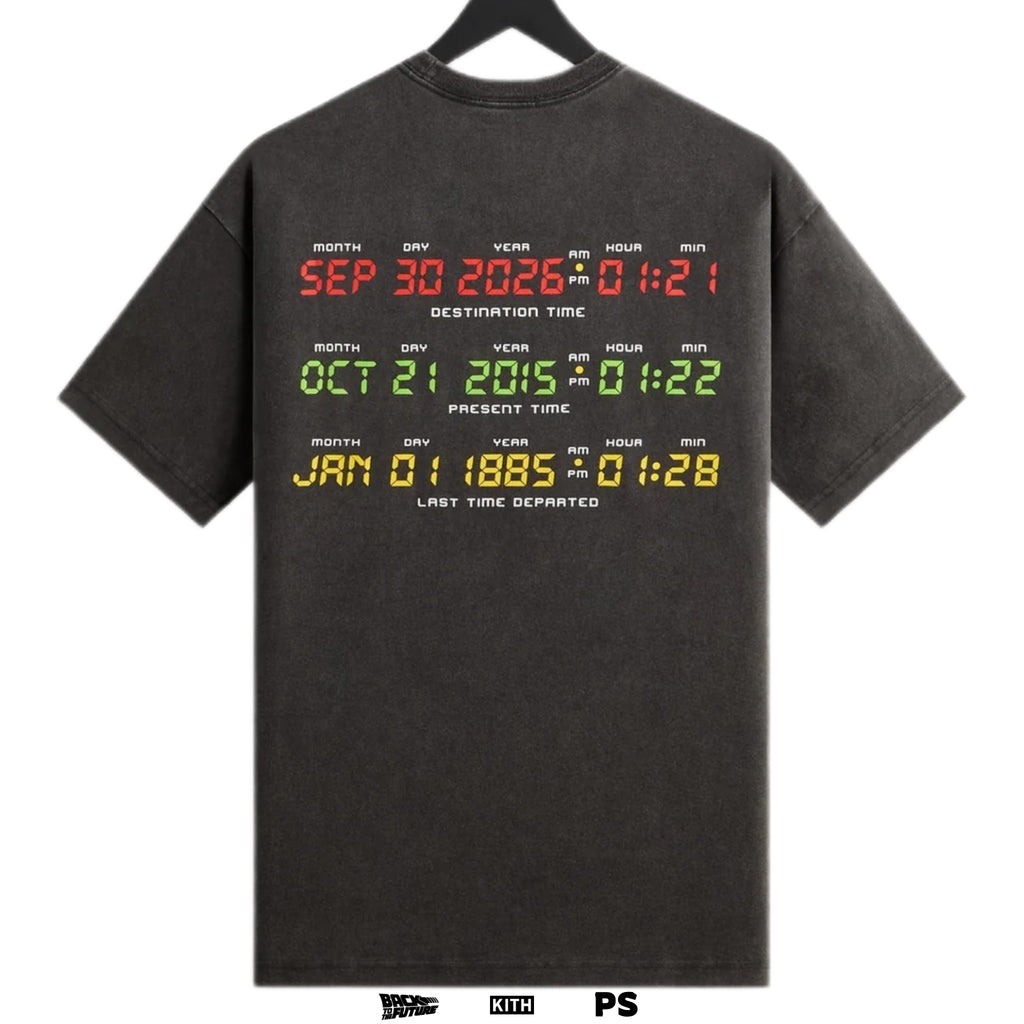 Kith for Back to the Future DeLorean Vintage Tee