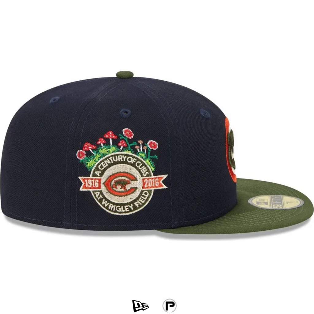 Chicago Cubs New Era 59FIFTY Sprouted Fitted Hat 2024