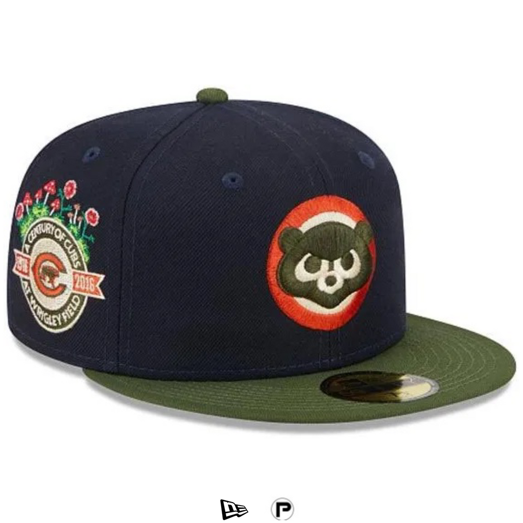 Chicago Cubs New Era 59FIFTY Sprouted Fitted Hat 2024