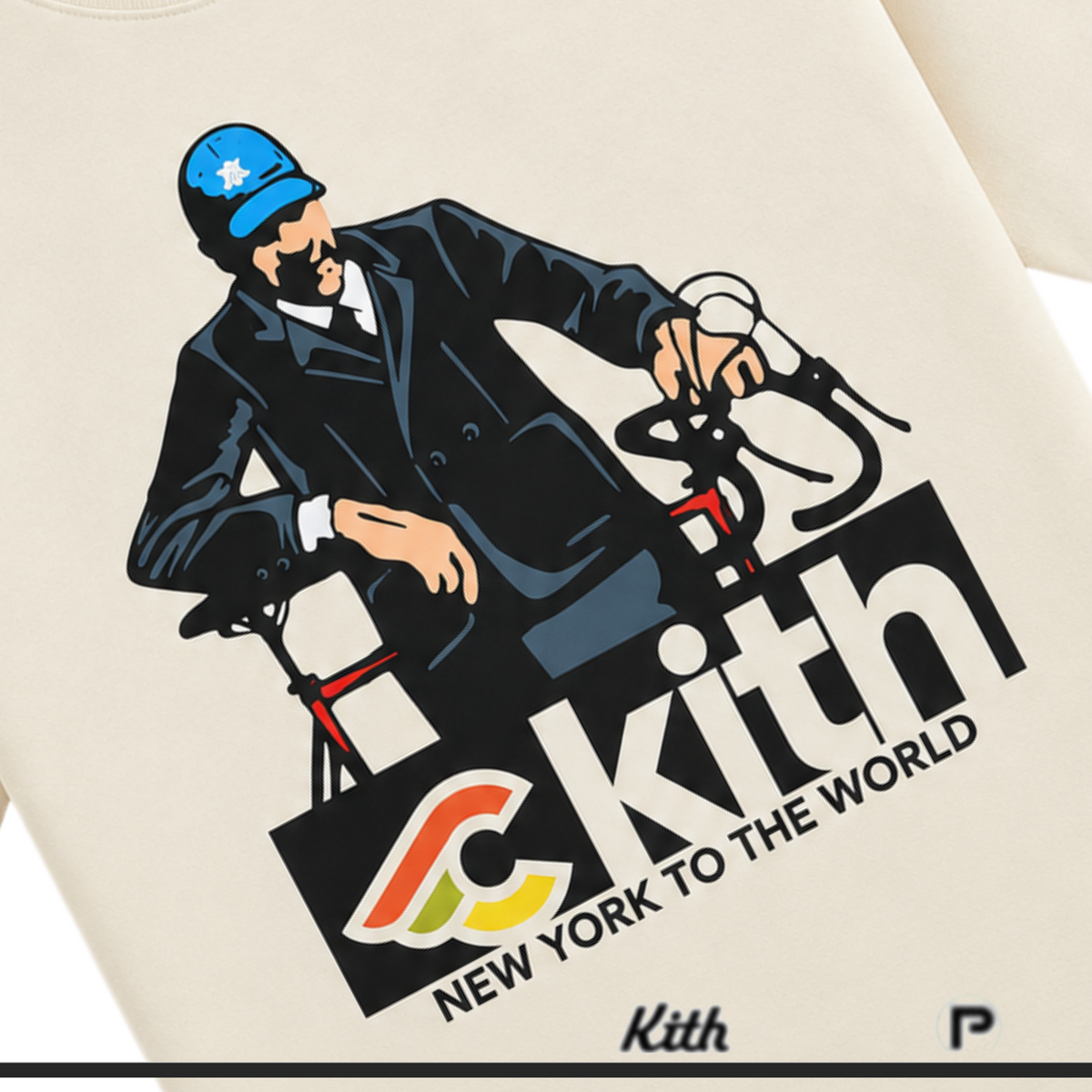 Kith for Cinelli Italo Lupi Tee Sandrift 2026