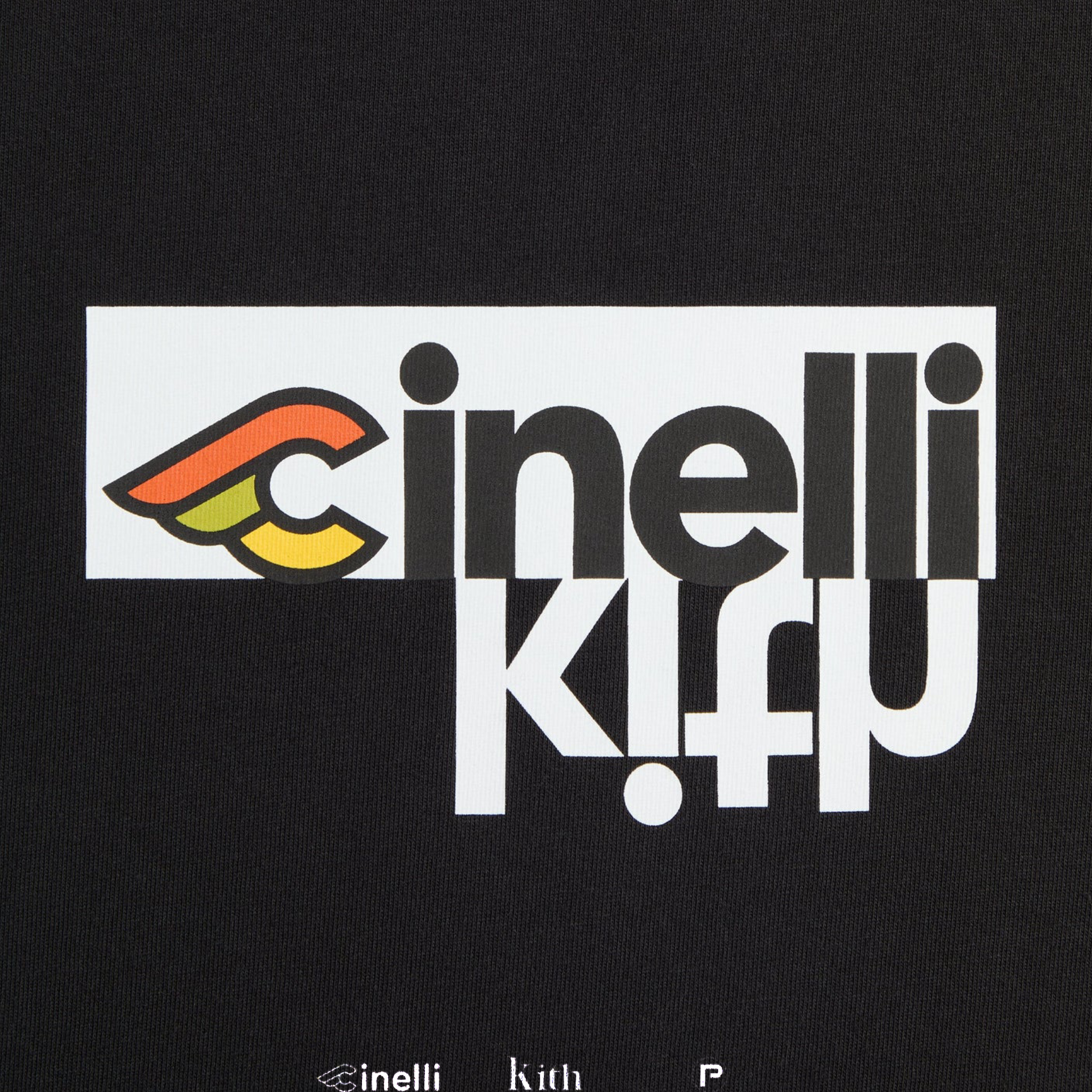 Kith for Cinelli Upside Down Logo Tee