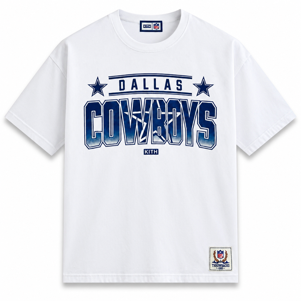 Kith for the NFL Dallas Cowboys Collegiate Tee | Store Exclusive 2026