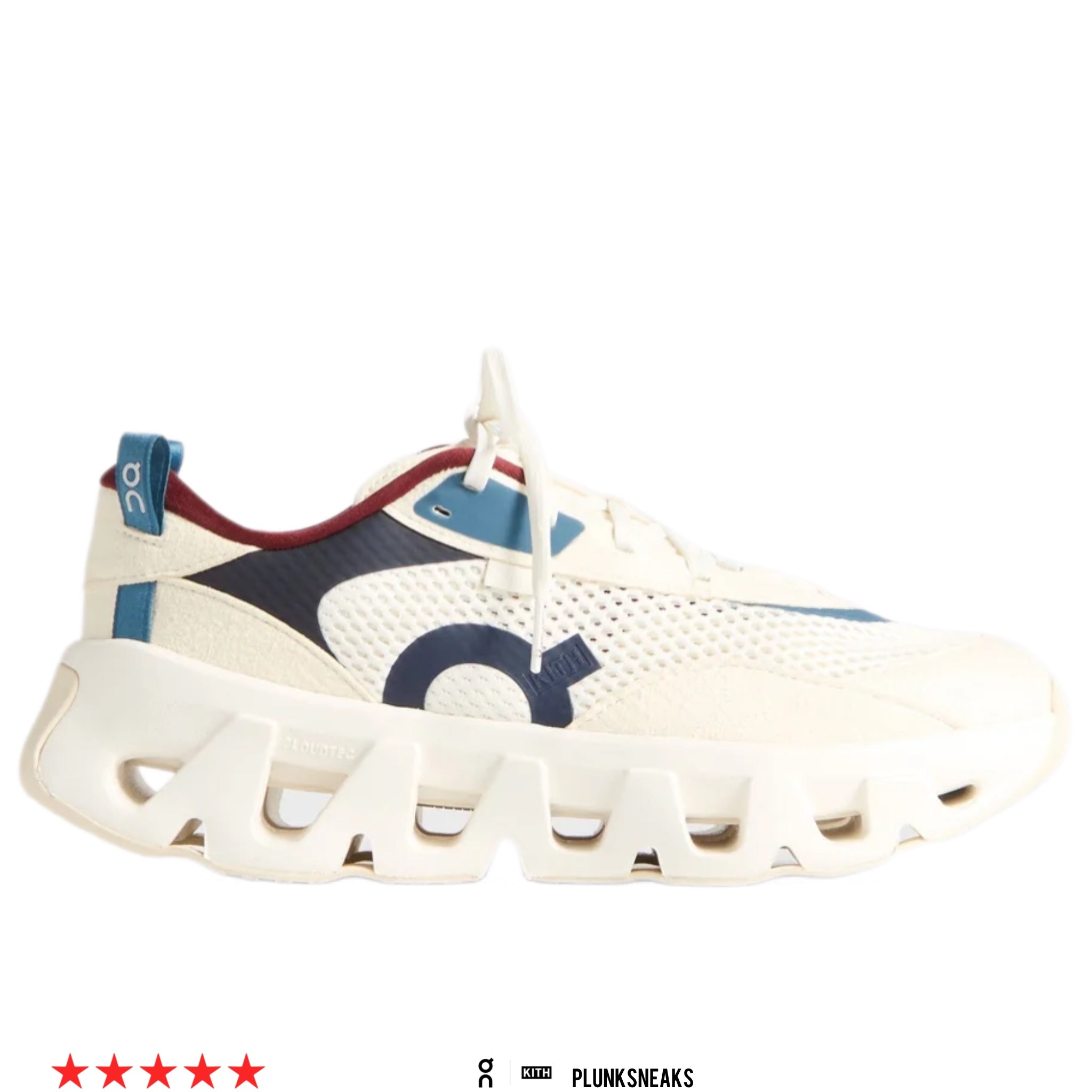 Kith for On K-Tech 2 White Real Teal 2026