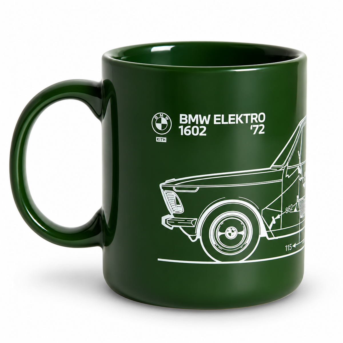 Kith for BMW 1602 Elektro Schematic Coffee Mug Vitality 2026