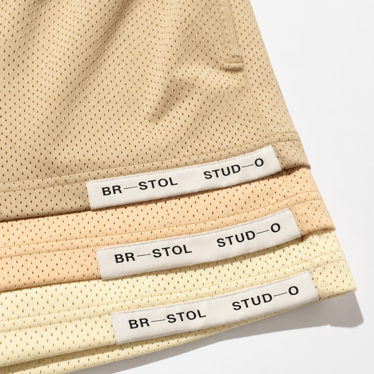 Bristol Studio Triple Hem Shorts Camel Sand Cream 2022 (USED)