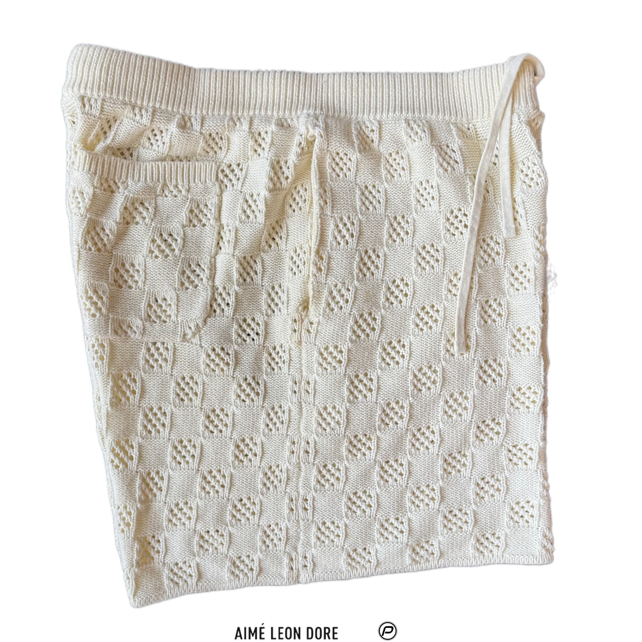 Aimé Leon Dore Checkered Knit Short Pristine 2024 (USED)
