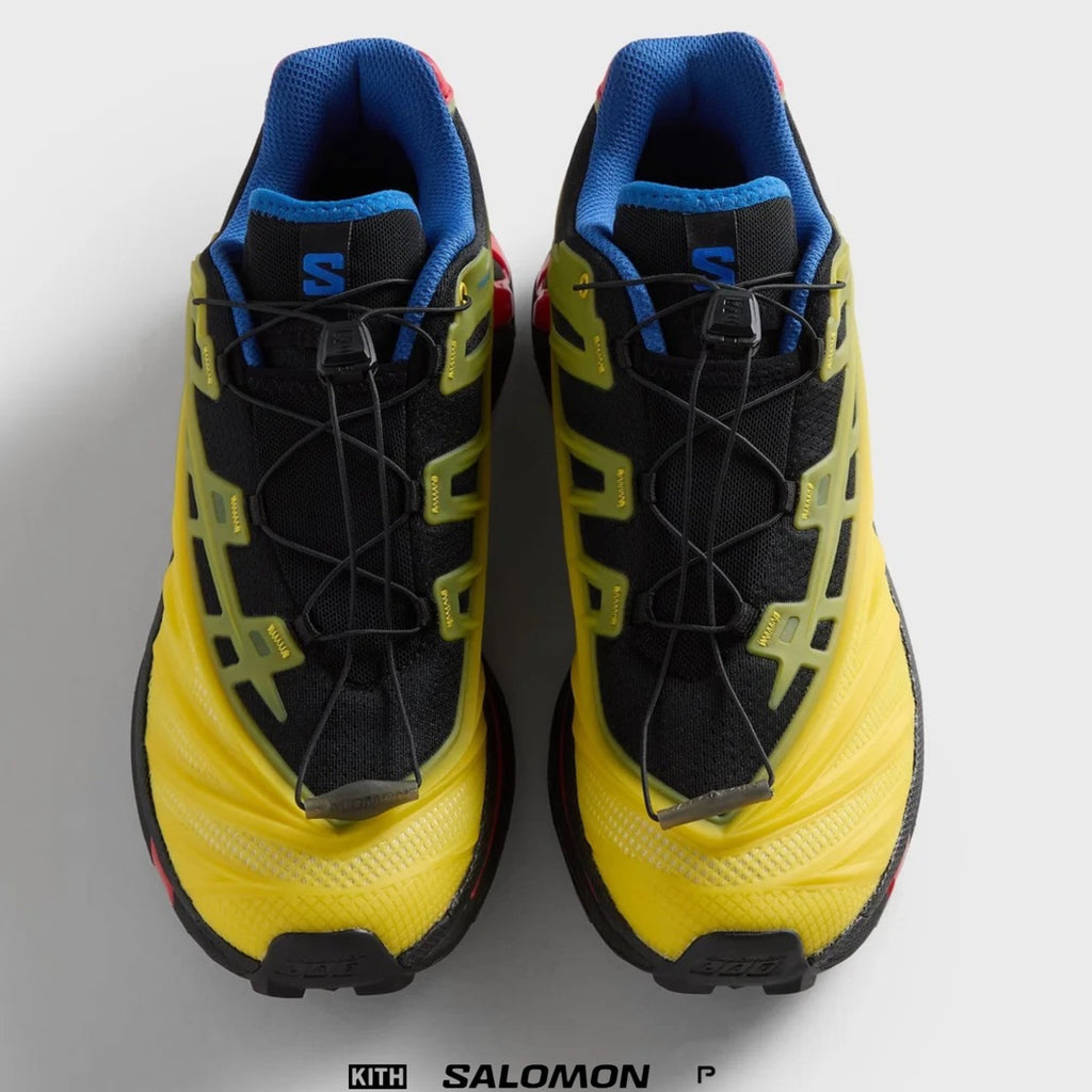 Kith for Salomon XT-EVO Black Lemon Lava Falls