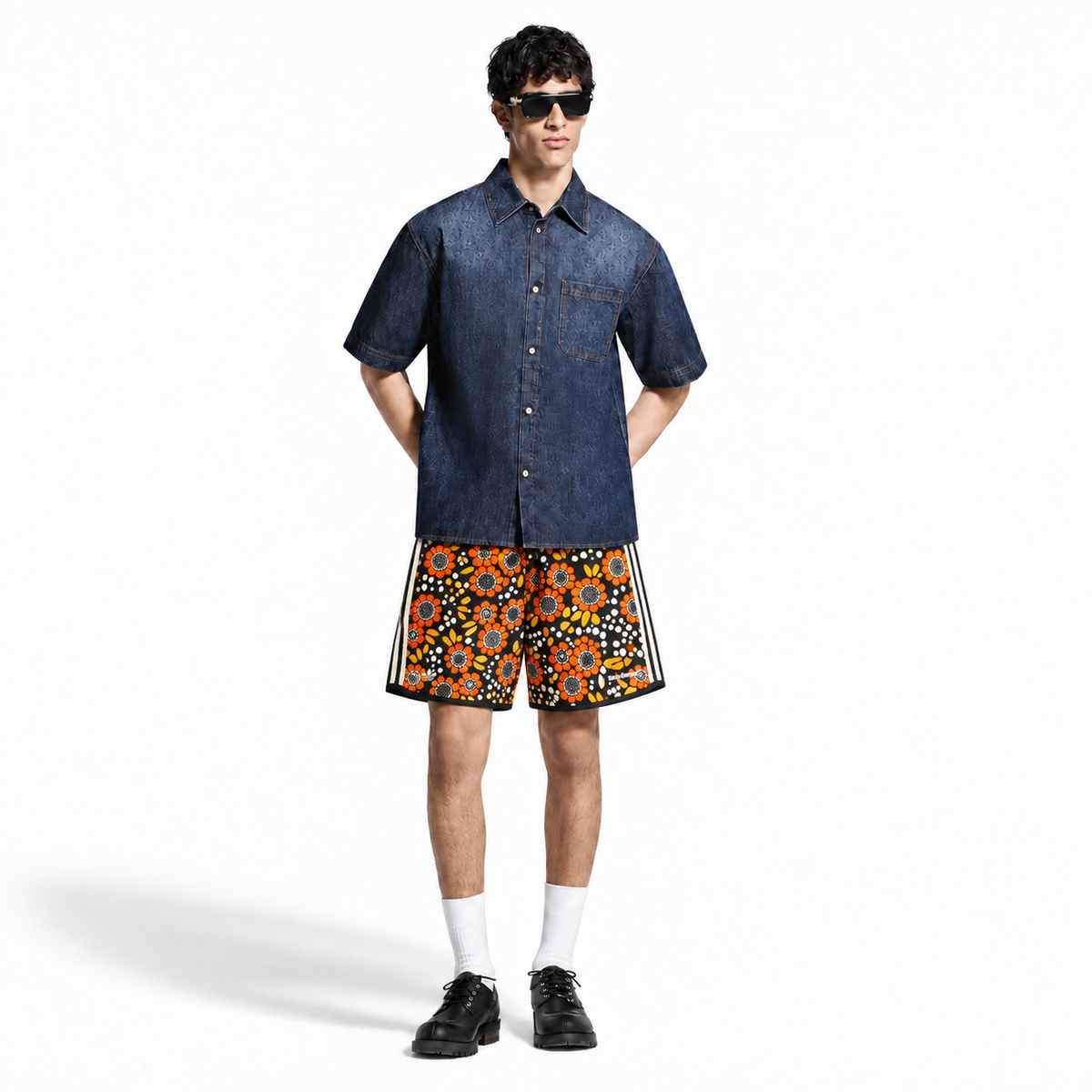 adidas Originals Wales Bonner Knitted Shorts Floral 2024