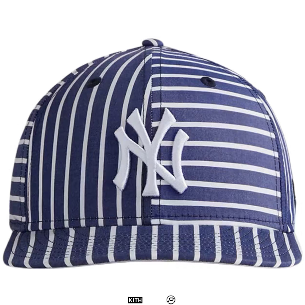 Kith New Era New York Yankees YD Stripe 59Fifty Low Profile Fitted Hat Montage 2022 (USED)