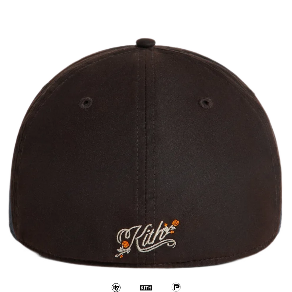 Kith & '47 for the MLB New York Mets Waxed Franchise LS Fitted Cap