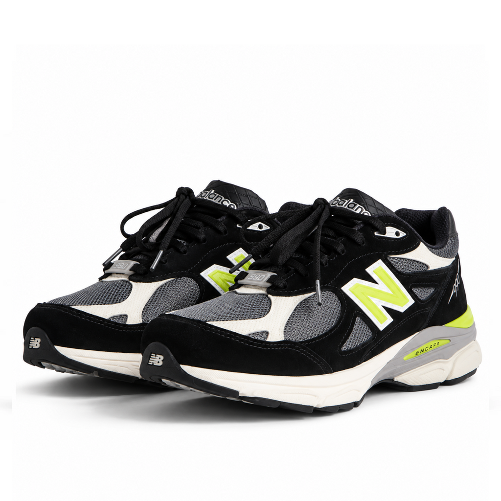 Kith & United Arrows & Sons New Balance 990v3 MiUSA Black 2026