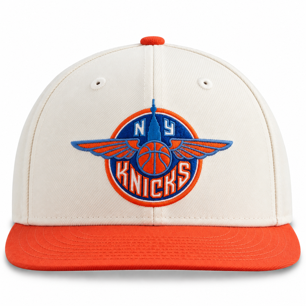 Kith New Era New York Knicks Wing Logo Logo 59FIFTY Low Profile Fitted Cap 2024