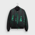 Kith for The Matrix Vance Satin Reversible Bomber Jacket