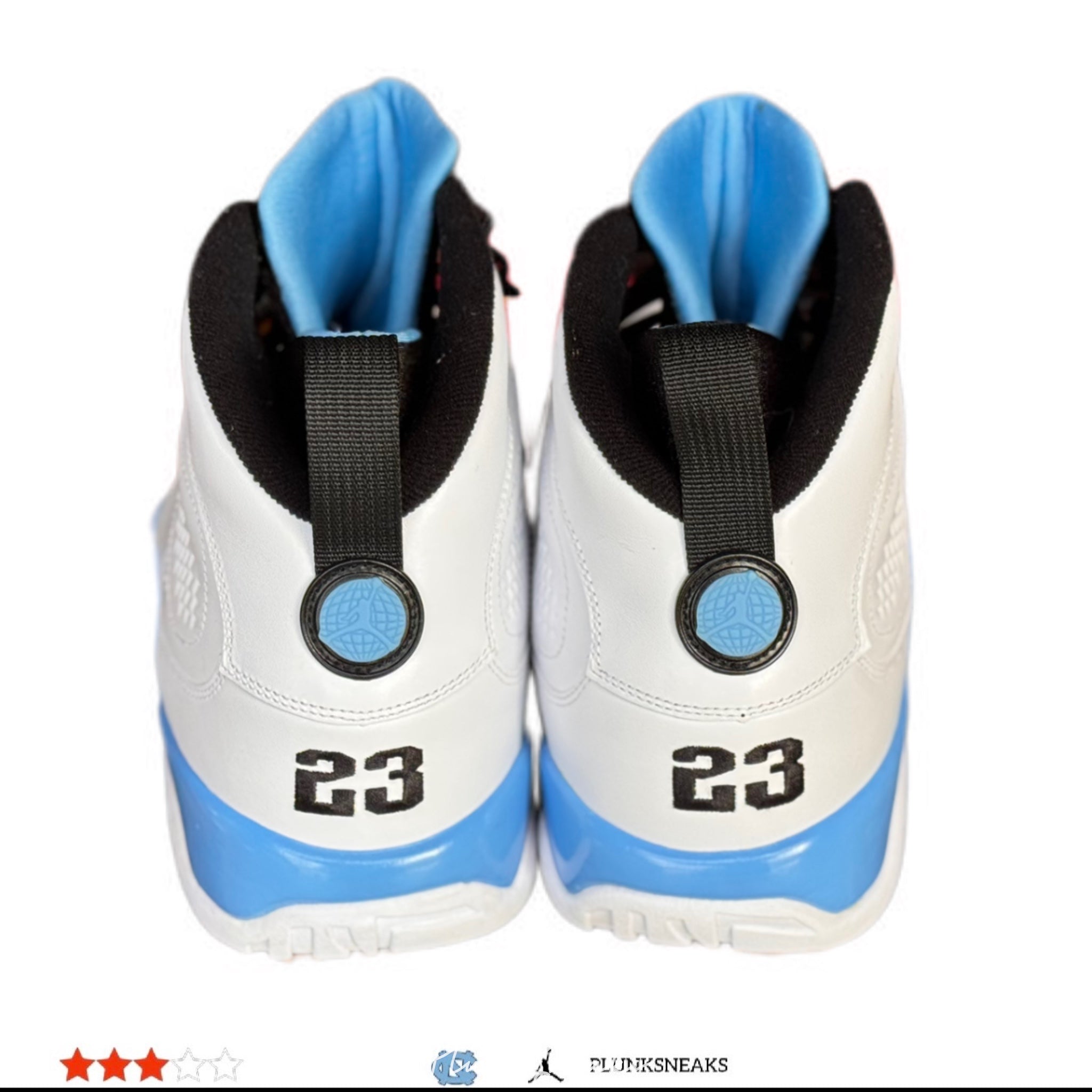 Air Jordan 9 UNC Powder Blue 2010 (USED)