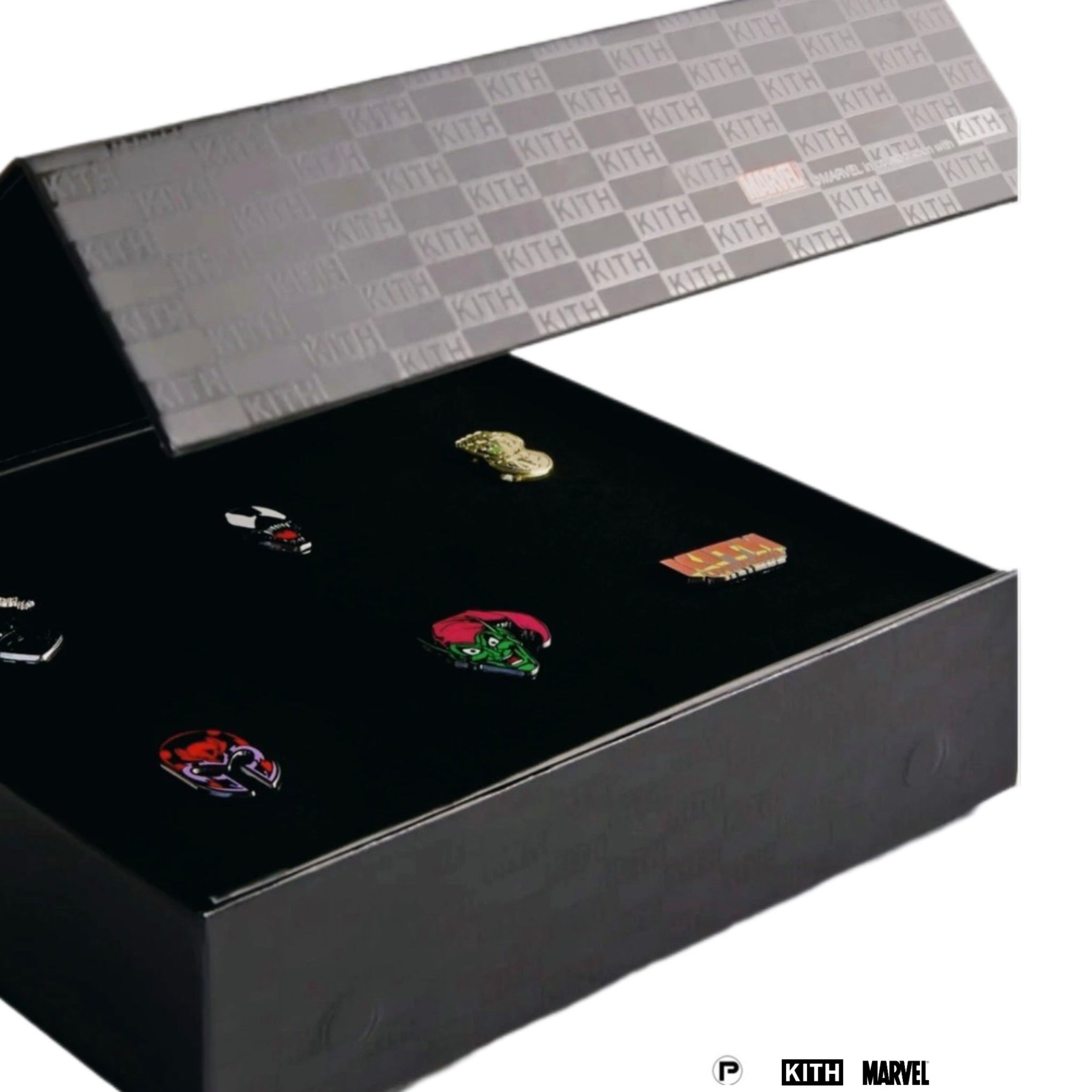 KITH Marvel Super Villain 6-Piece Pin Set 2024