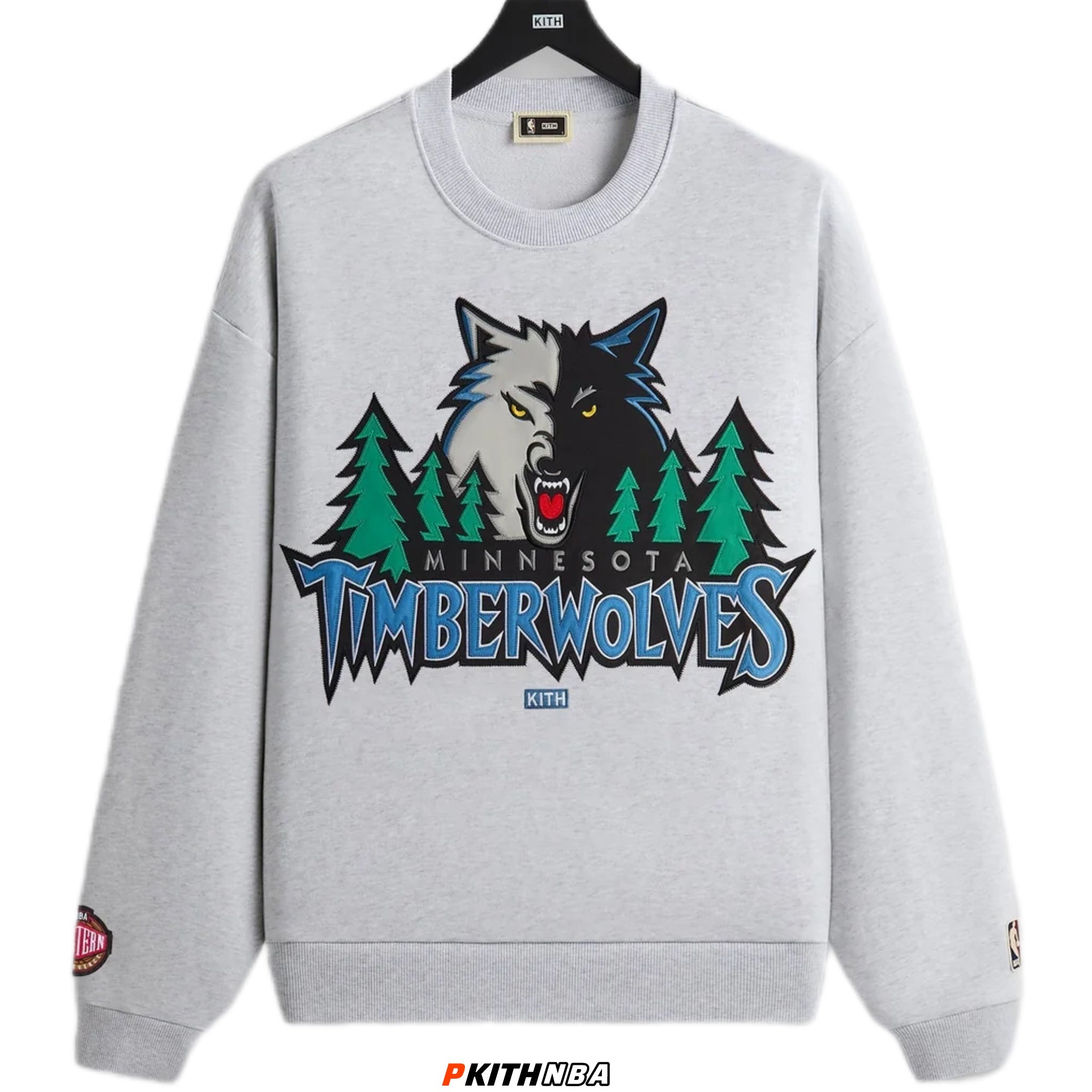 Kith for NBA All-Star Minnesota Timberwolves Nelson Crewneck