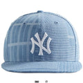 Kith x New Era New York Yankees Japanese Indigo Jacquard Low Profile Cap 2023 (USED)