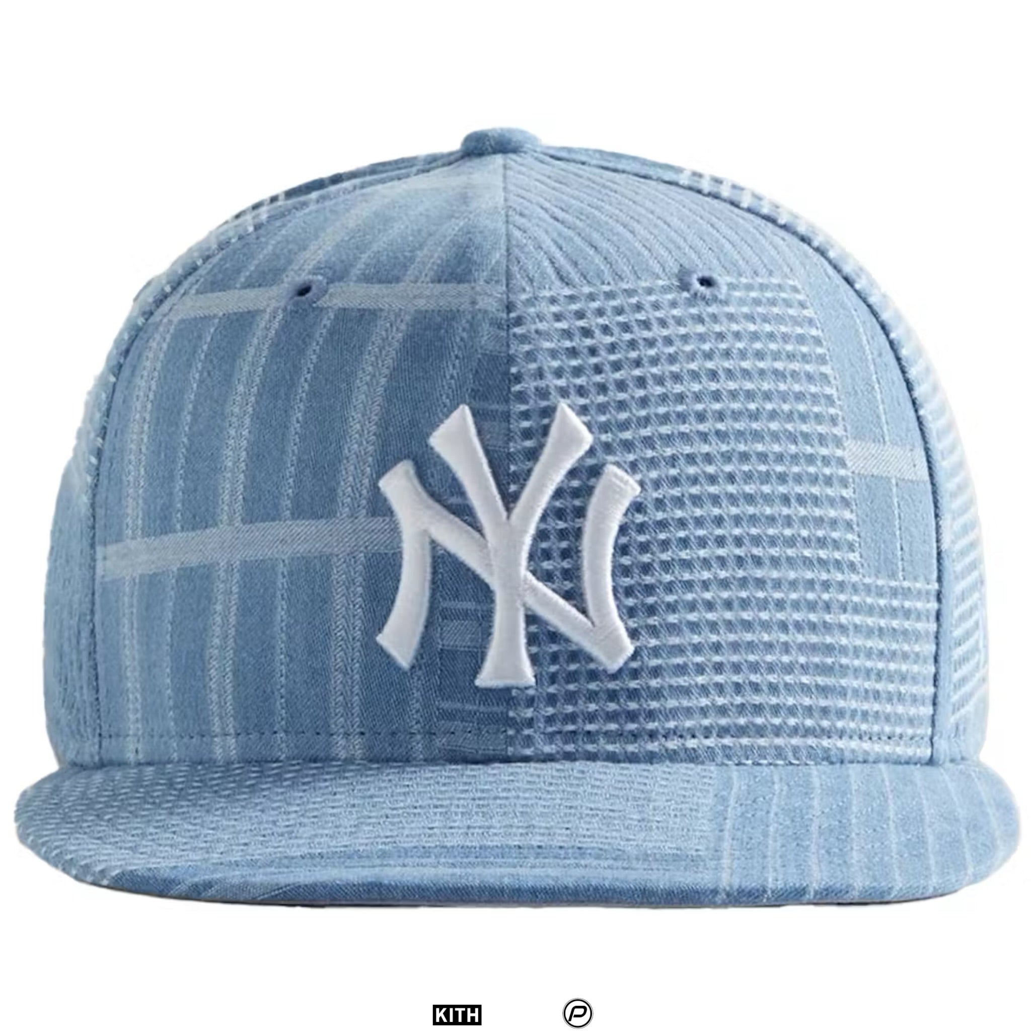 Kith x New Era New York Yankees Japanese Indigo Jacquard Low Profile Cap 2023 (USED)