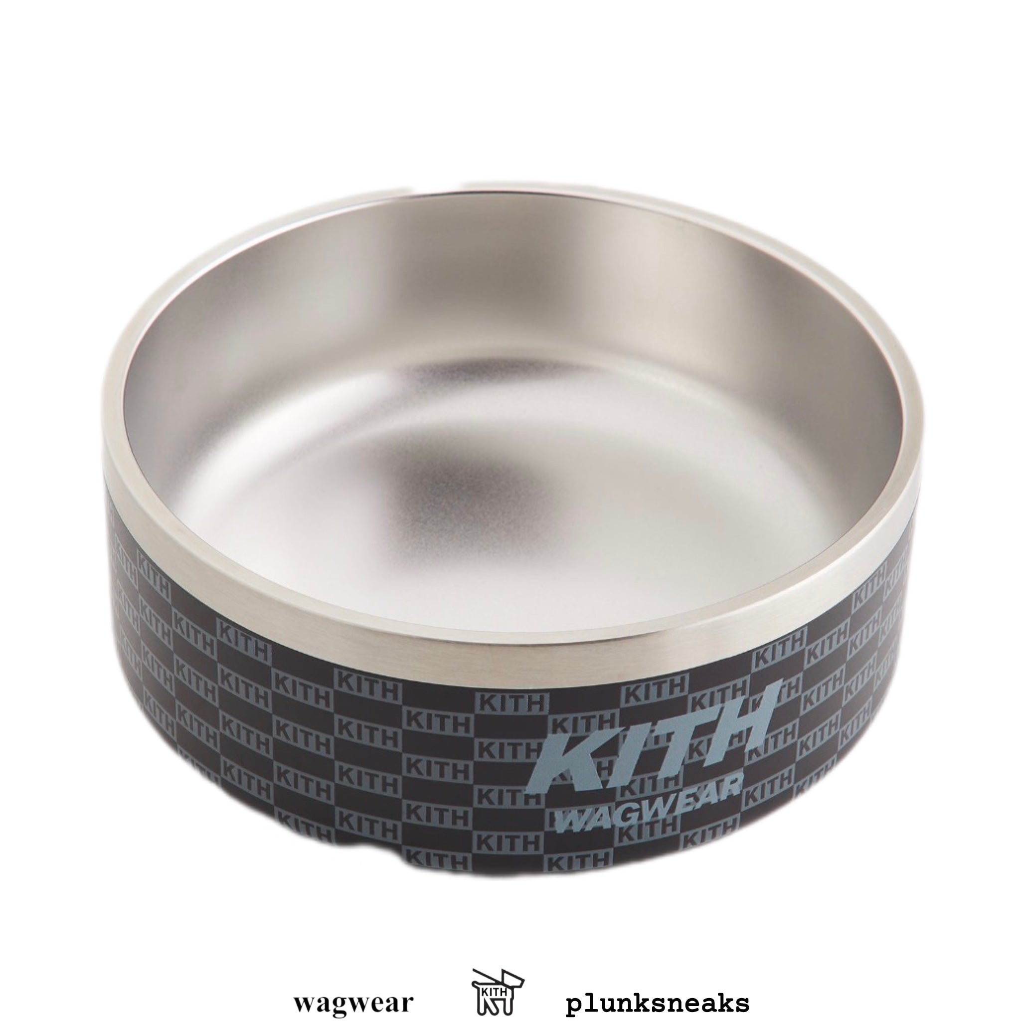 Kith for wagwear Metal Pet Bowl
