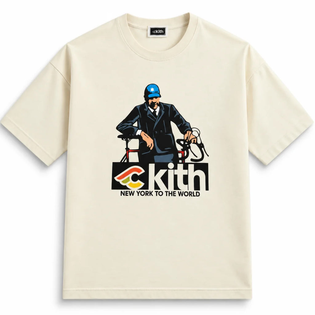 Kith for Cinelli Italo Lupi Tee Sandrift 2026