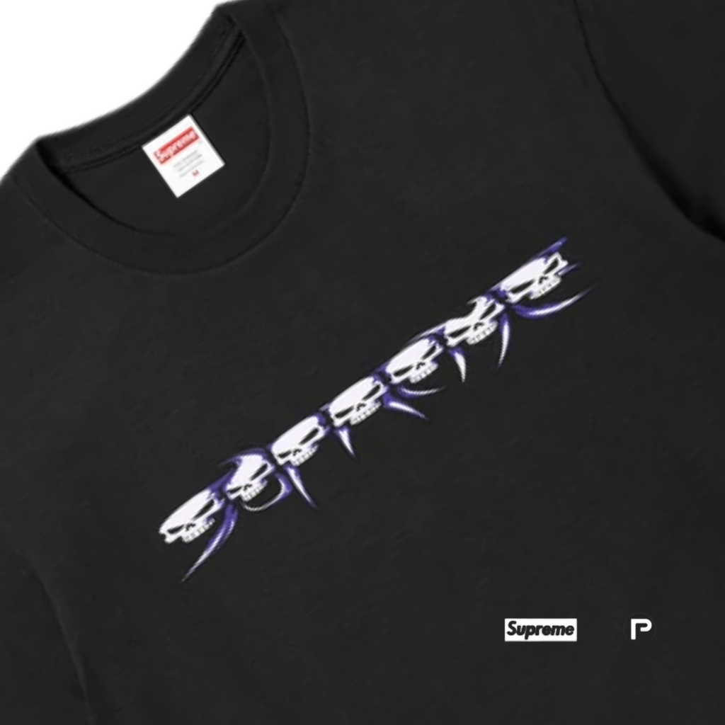Supreme Skulls Spellout Tee