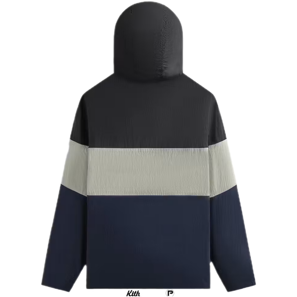Kith Paper Nylon Caleb Anorak Pullover Black 2024