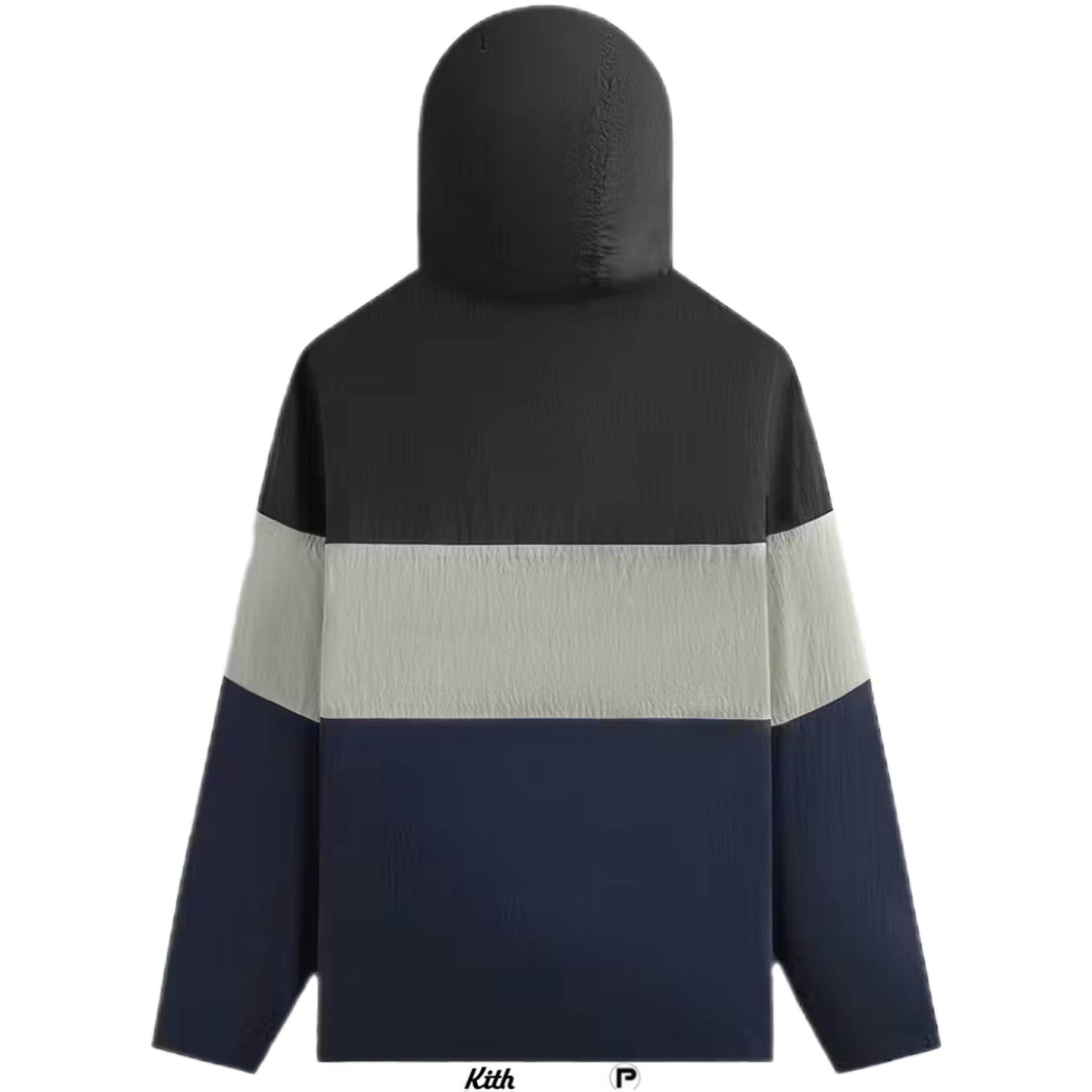 Kith Paper Nylon Caleb Anorak Pullover Black 2024