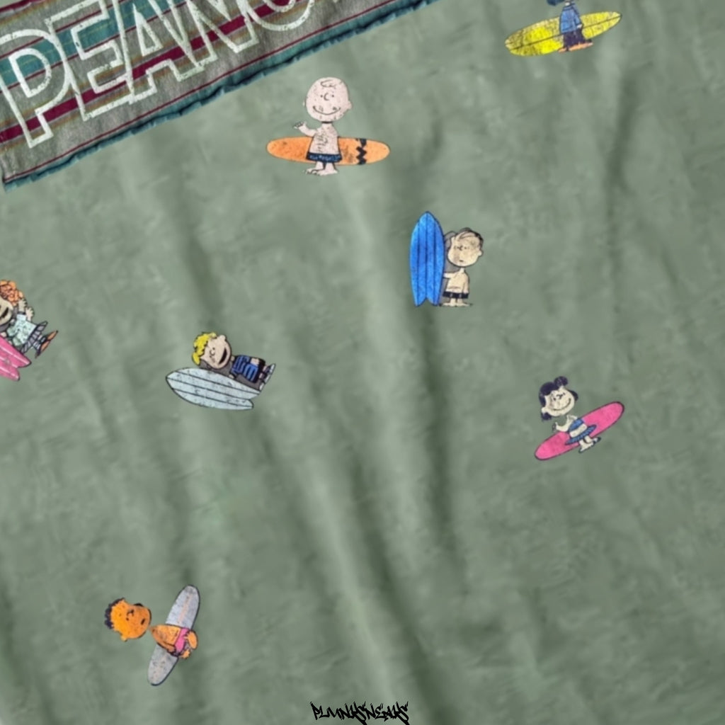 Peanuts All-Over Surf Crew Vintage Tee