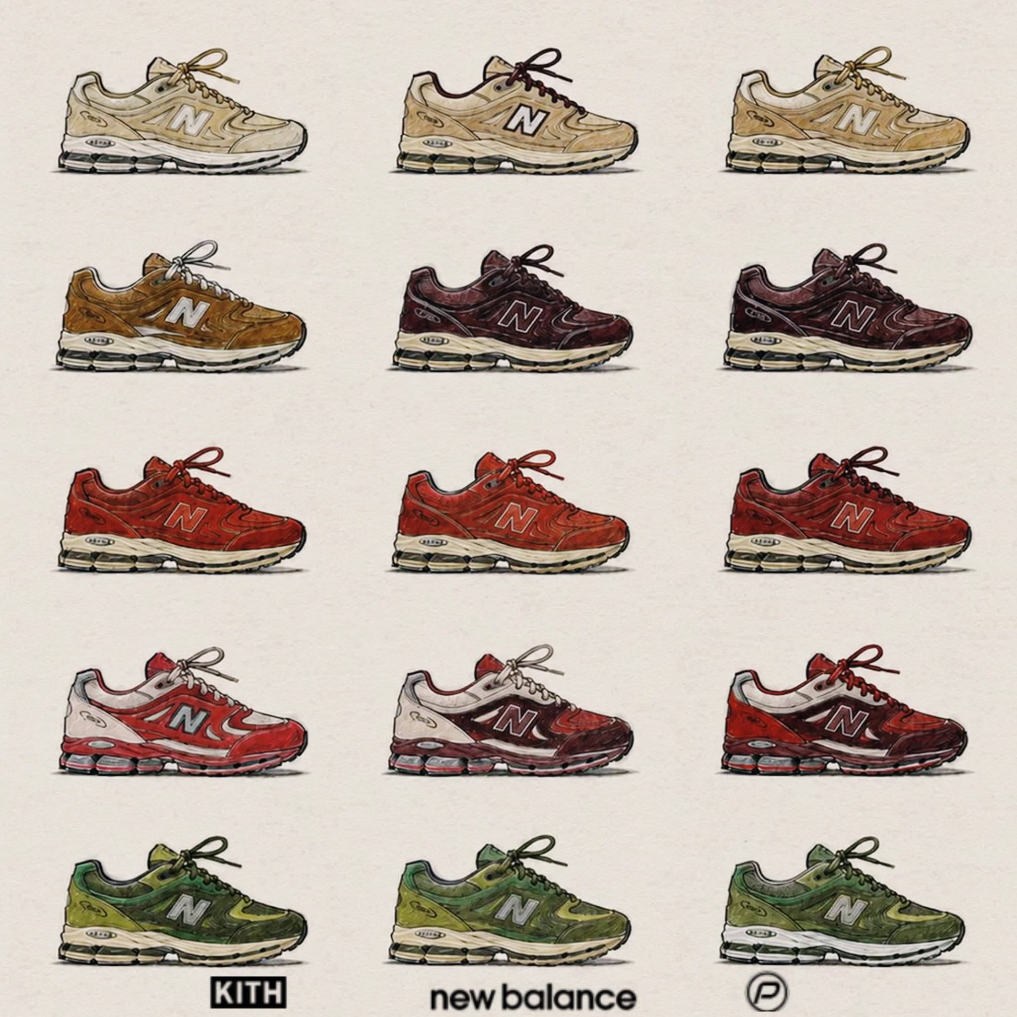 Kith & New Balance Mesh Fowler Short