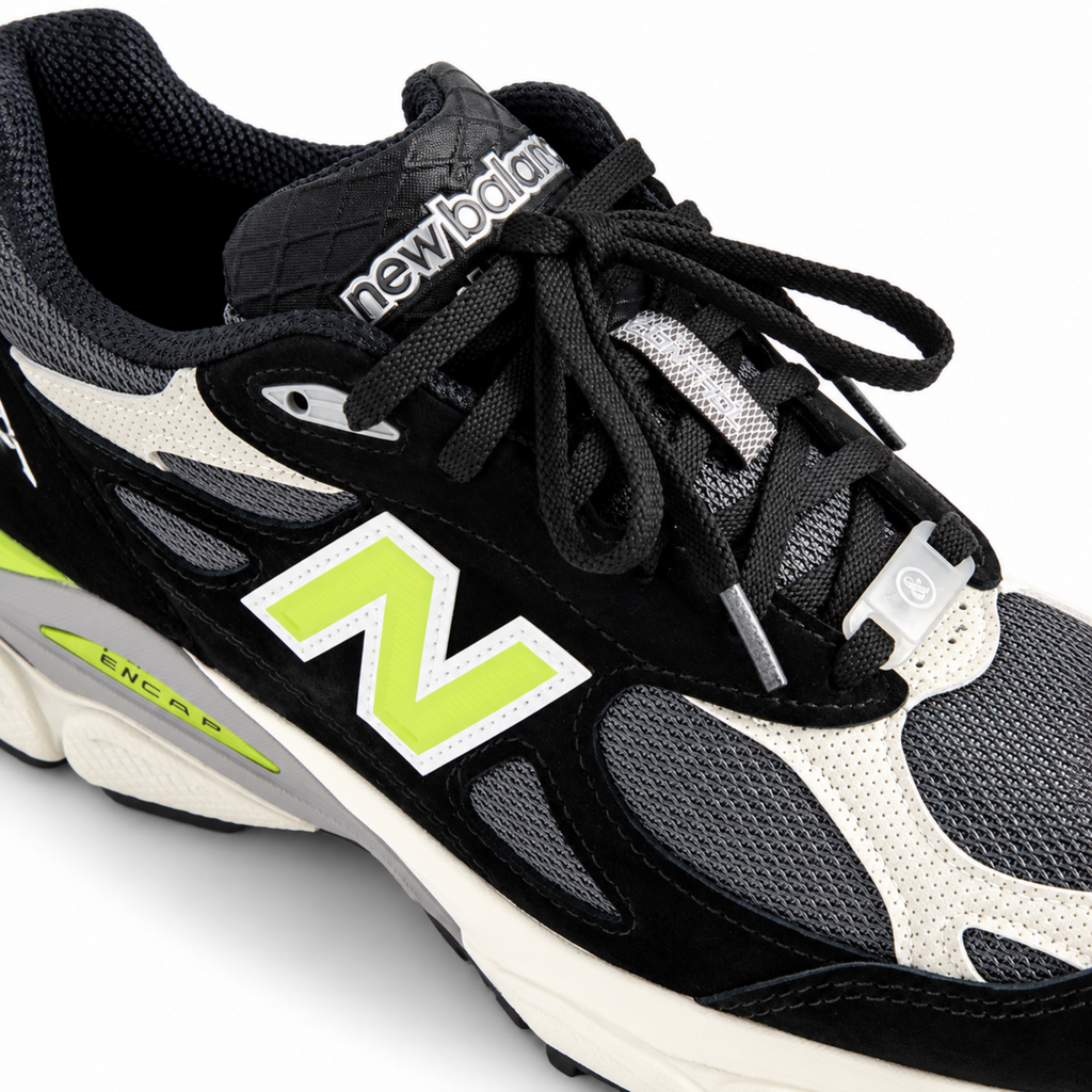 Kith & United Arrows & Sons New Balance 990v3 MiUSA Black 2026