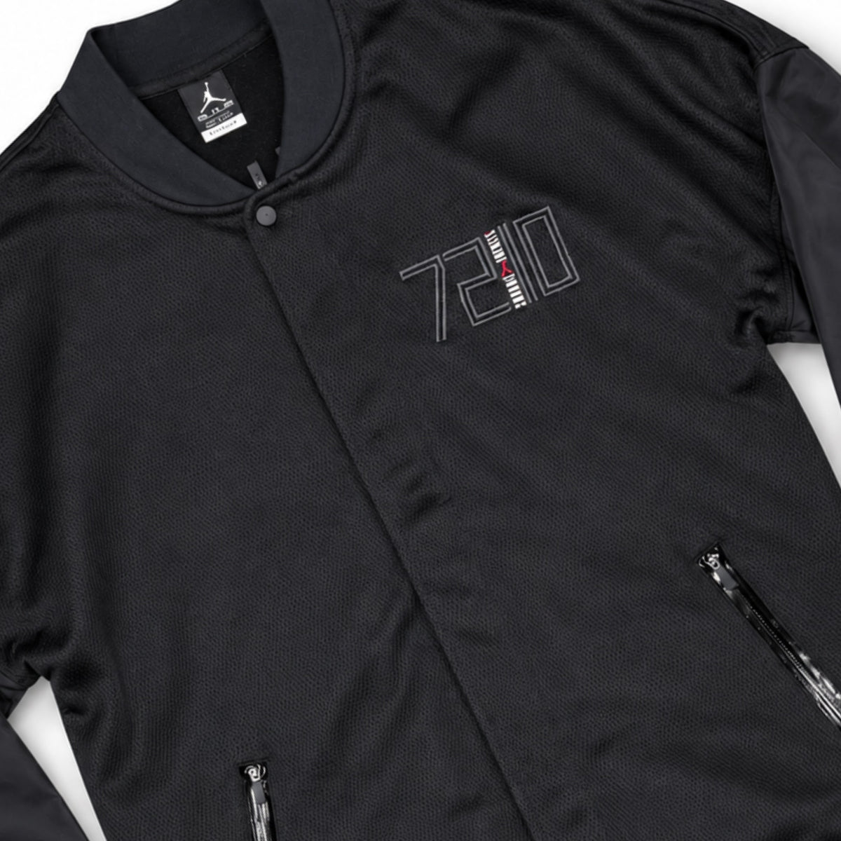 Air Jordan 11 72-10 Varsity Jacket Black 2015 (USED)