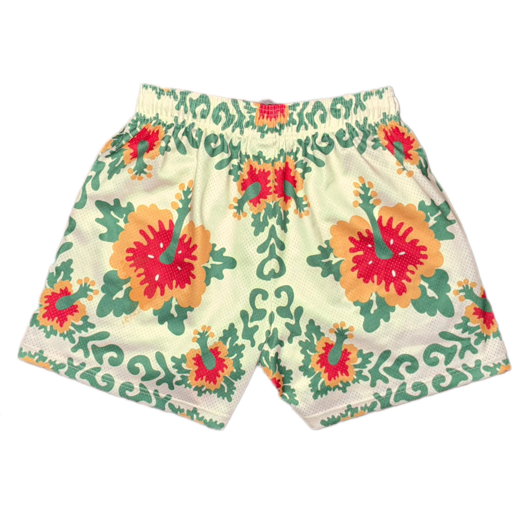 Bravest Studios Cactus Flower Mesh Shorts Beige 2022 (USED)