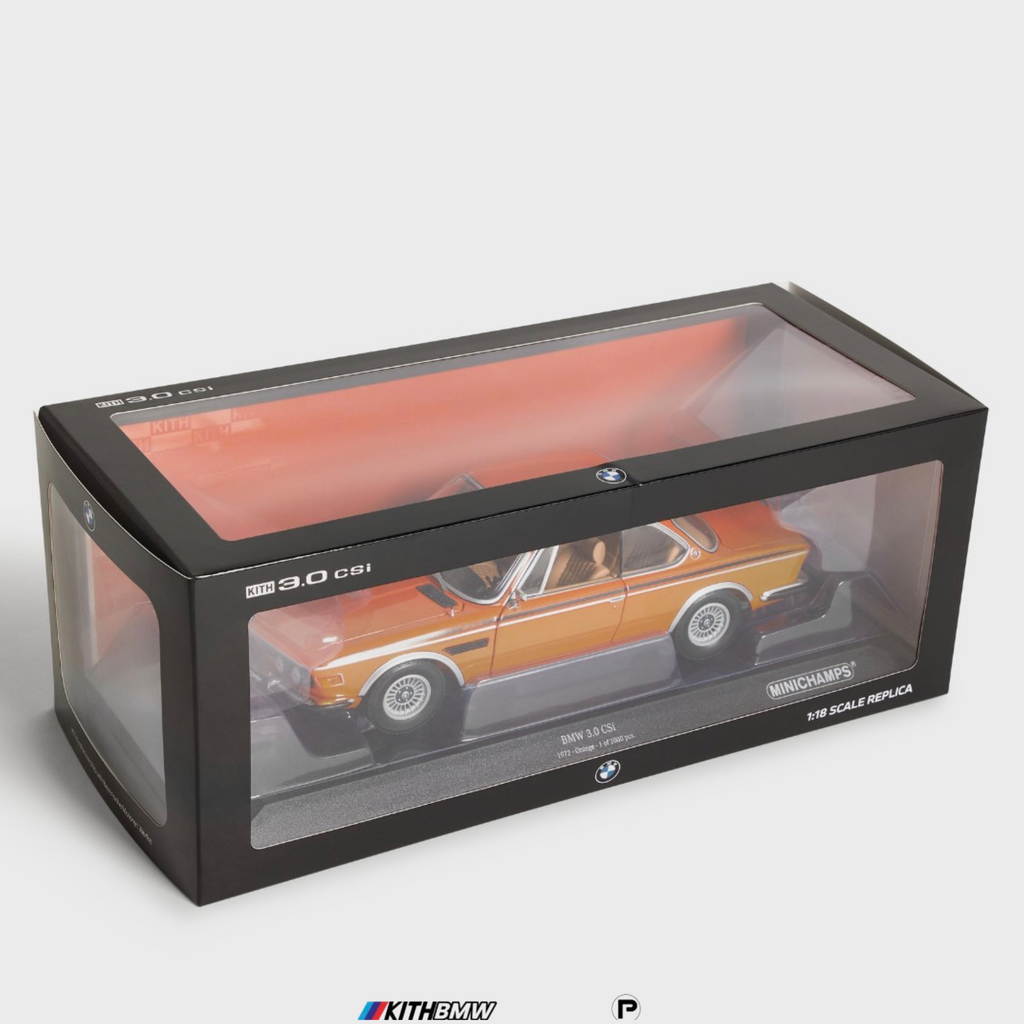 Kith for BMW CSi 3.0 1:18 Diecast Model Car