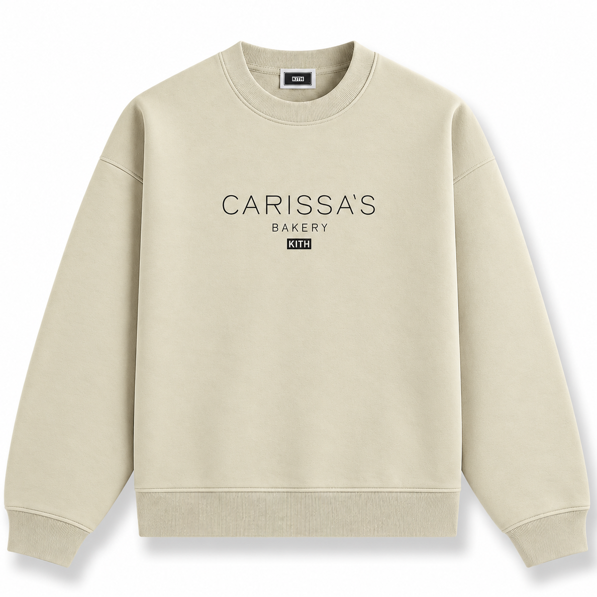 Kith Treats Carissa's Bakery Nelson Crewneck Sandrift 2024 (USED)
