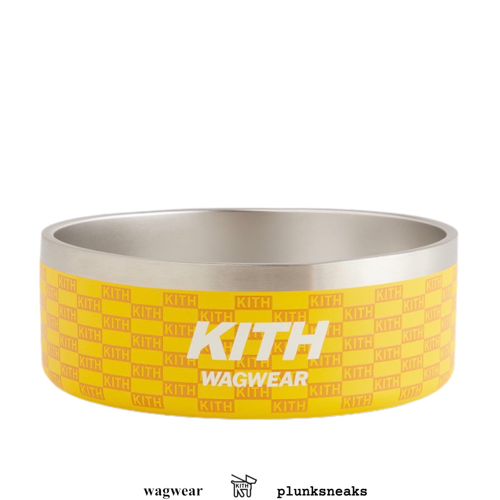 Kith for Wagwear Metal Pet Bowl