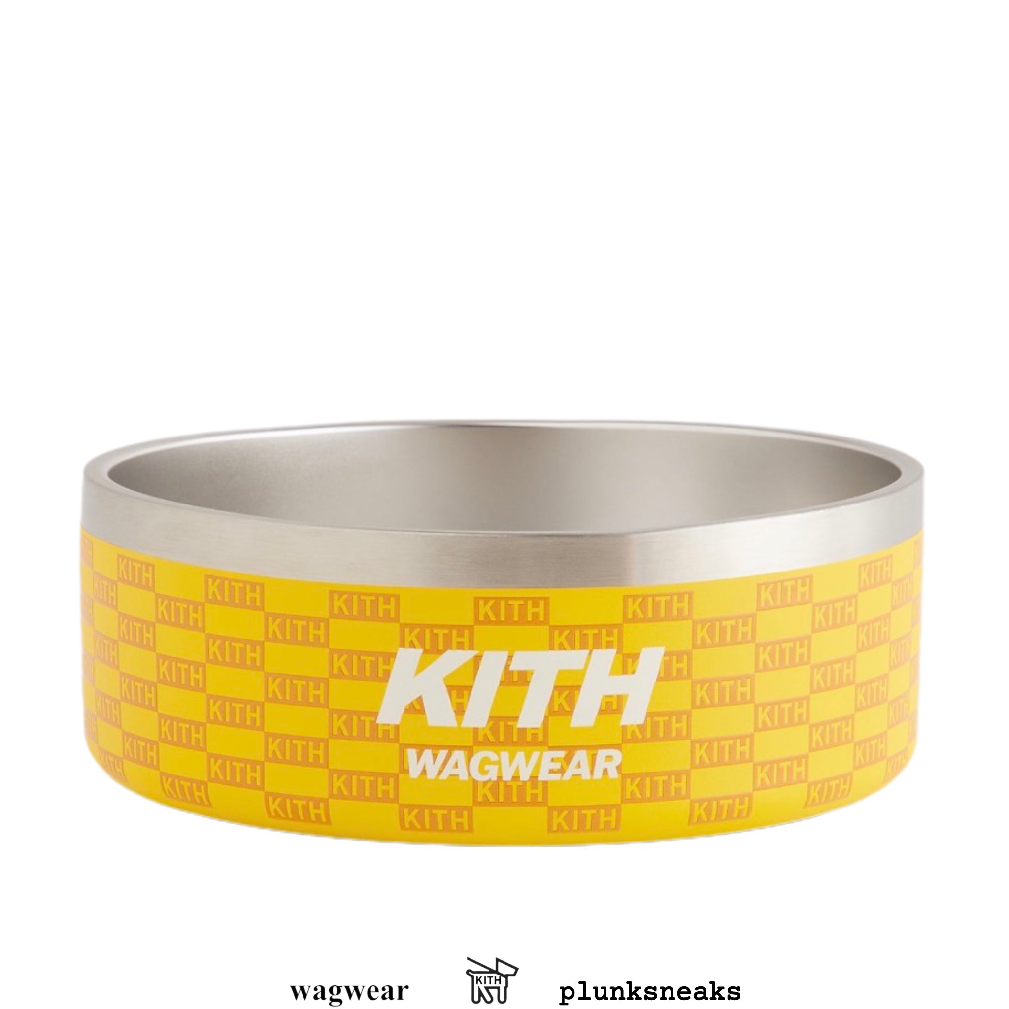 Kith for Wagwear Metal Pet Bowl
