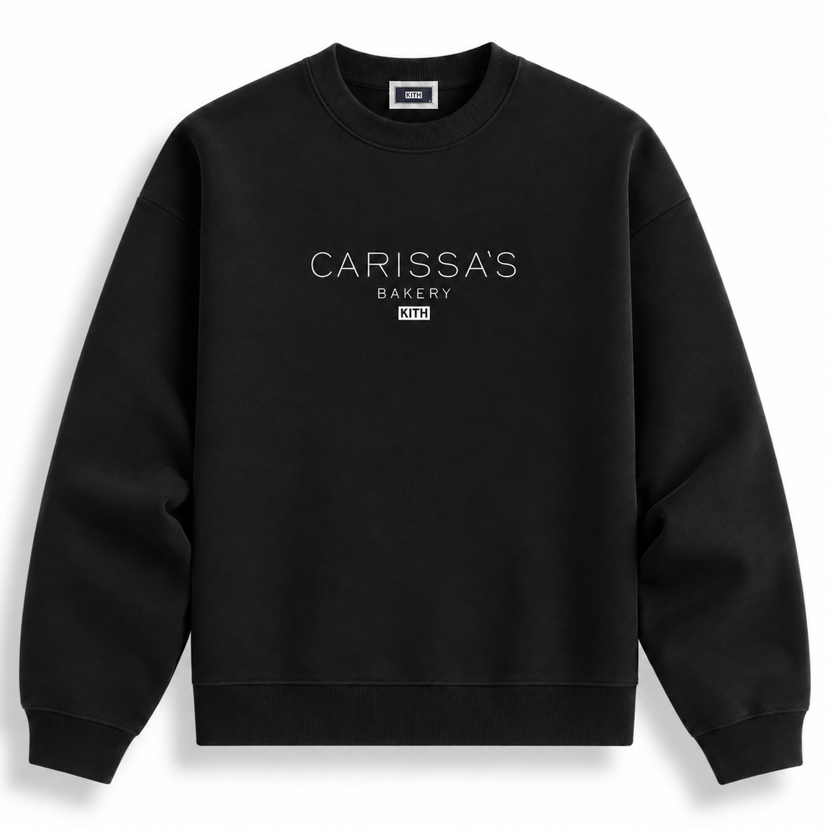Kith Treats Carissa’s Bakery Nelson Crewneck Black 2024