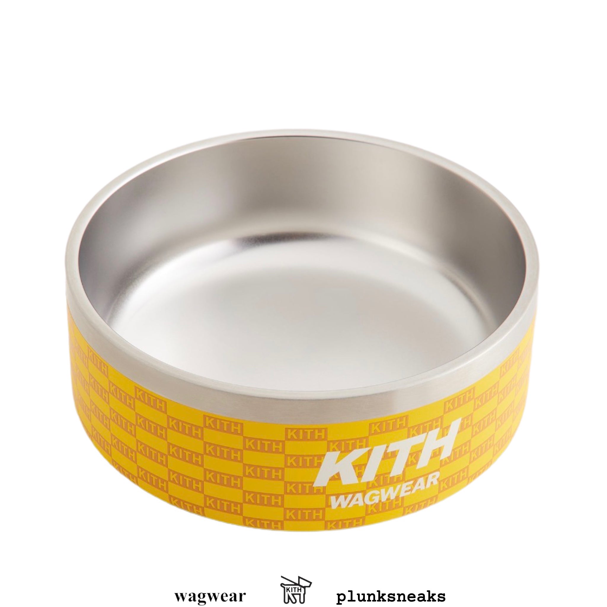 Kith for Wagwear Metal Pet Bowl