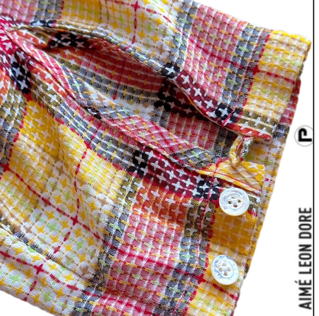 Aimé Leon Dore Patterned Leisure Shirt Red Multicolor 2024