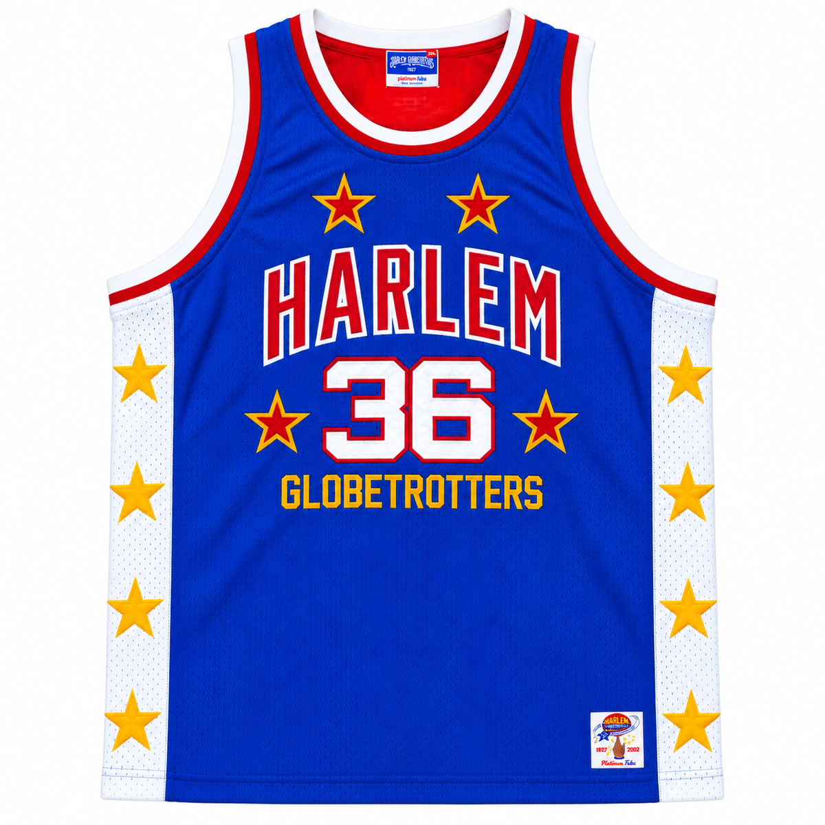Platinum FUBU Harlem Globetrotters Korean Vintage Jersey 2005 Blue (USED)