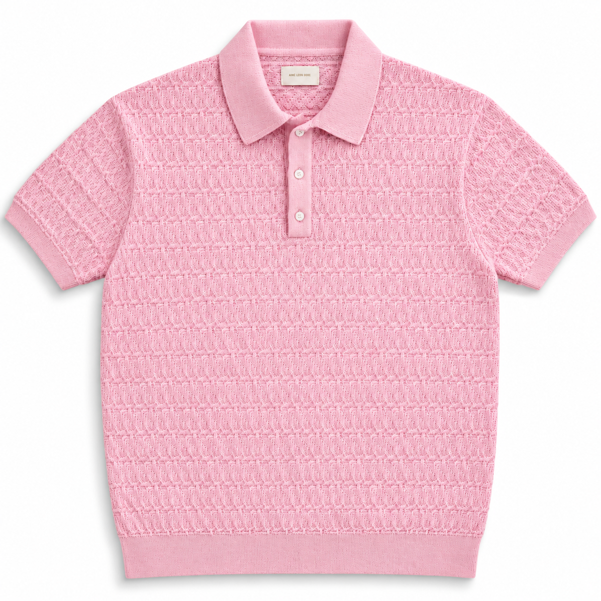 Aimé Leon Dore Merino Wool Polo Blush 2023 (USED)