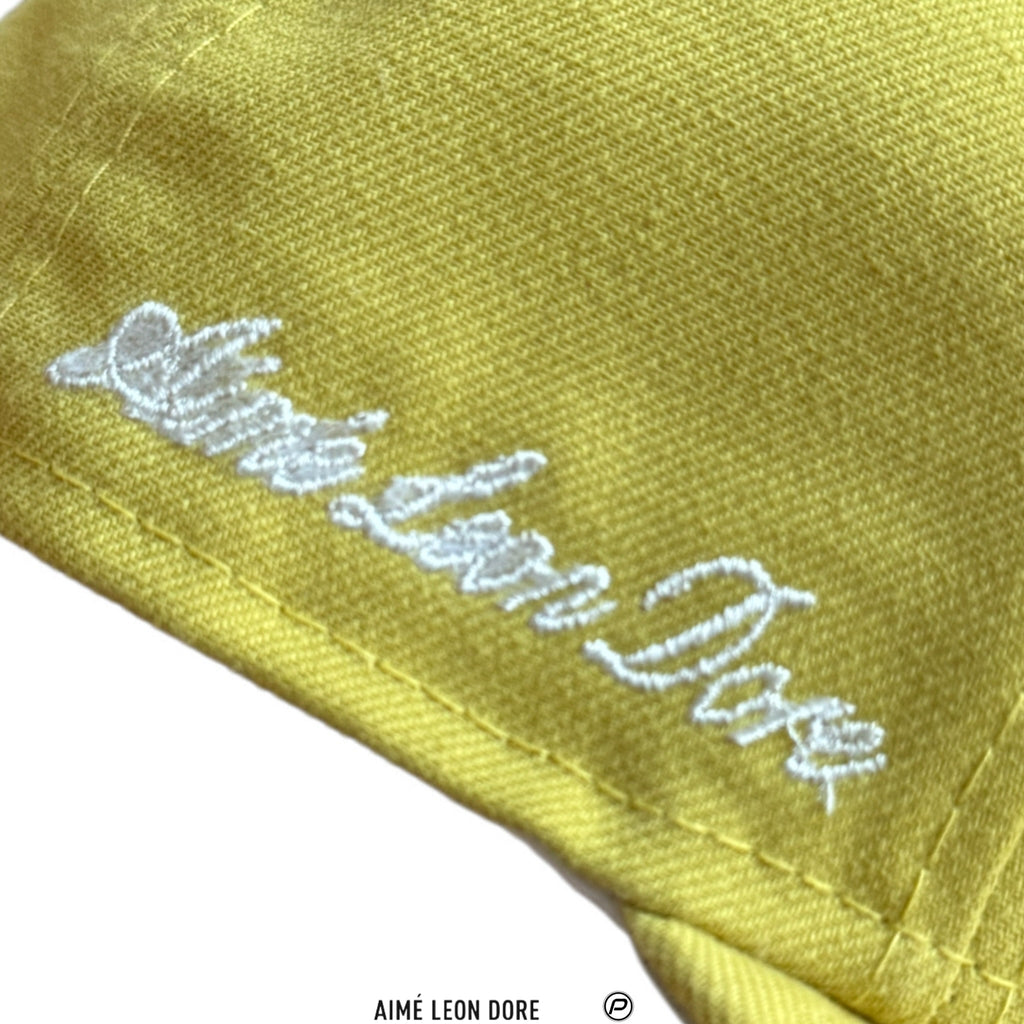 Aimé Leon Dore x New Era Yankees Hat Oil Yellow 2022 (USED)